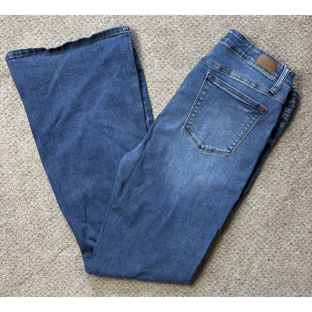 JUDY BLUE High Waist Flare‎ Fit Jeans JB88172 Womens Size 15 / 32 Stretch Denim